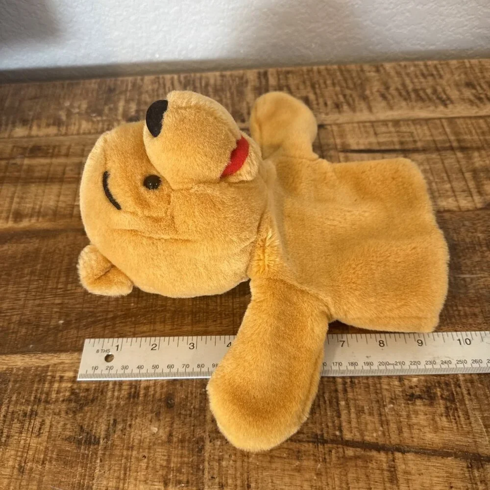 Vintage Walt Disney Winnie The Pooh Hand Puppet Stuffed Plush Baby Toy 10”